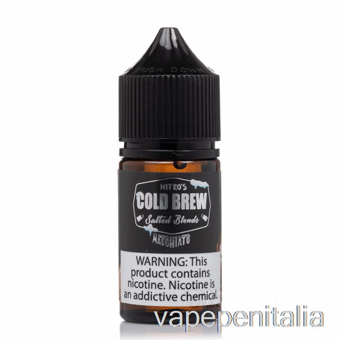 Vape Italia Macchiato - Sali Nitros Cold Brew - 30ml 45mg